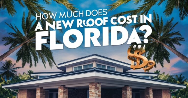 a house in Florida with a new roof